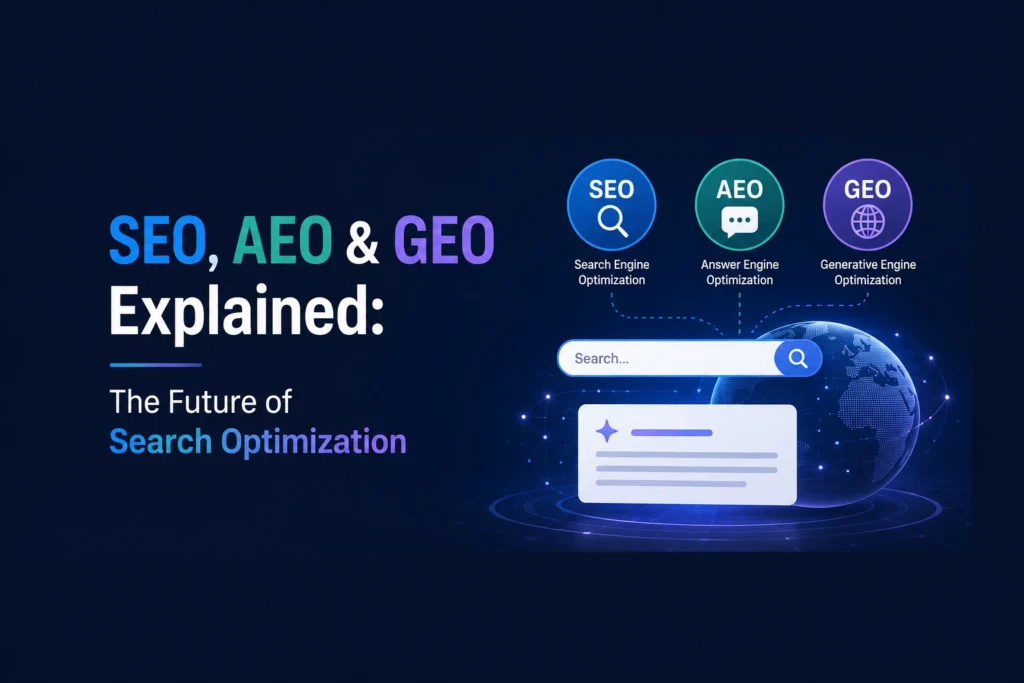 SEO, AEO & GEO